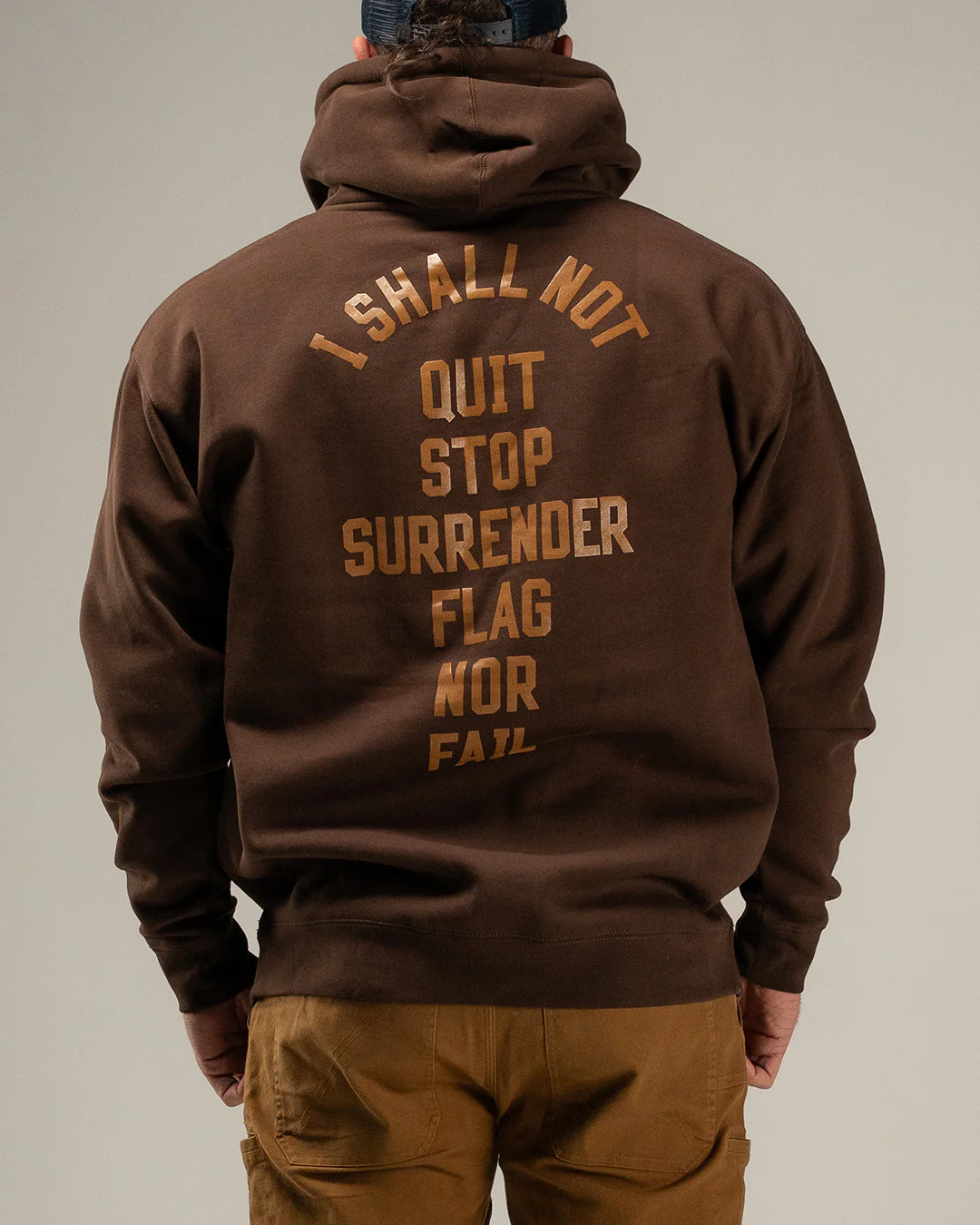 ANTHEM HOODIE - BROWN - Image 2