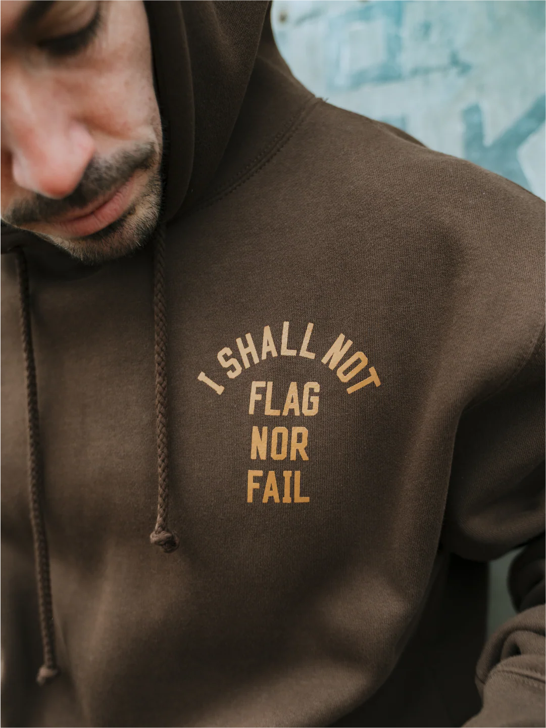 ANTHEM HOODIE - BROWN - Image 5