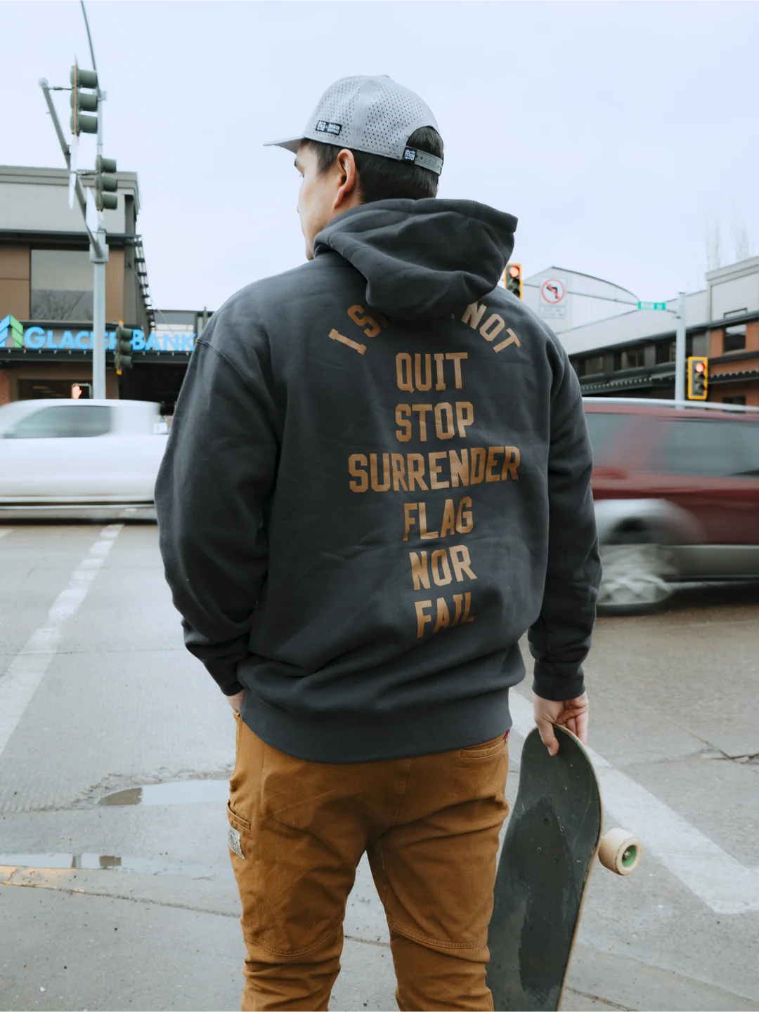 ANTHEM HOODIE - SLATE - Image 2