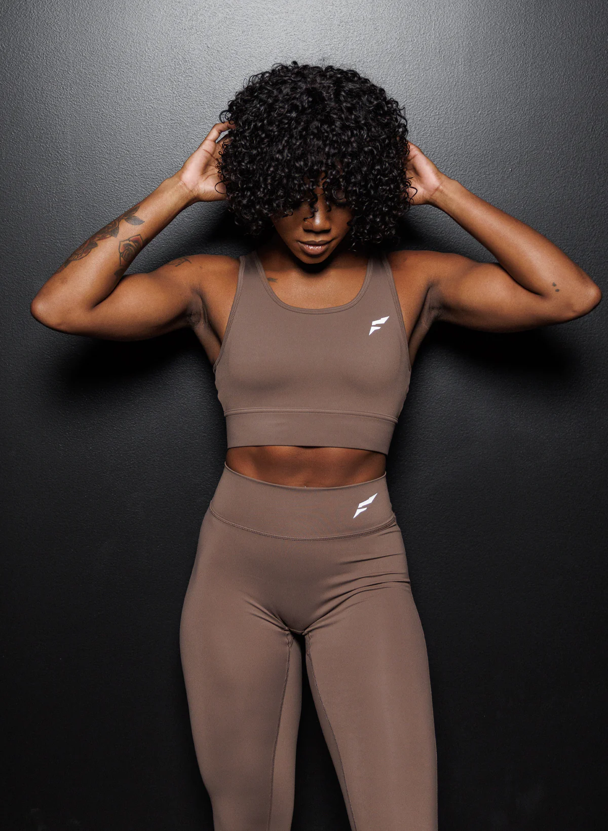 ASCEND ARC MESH BRA - EARTH - Image 5