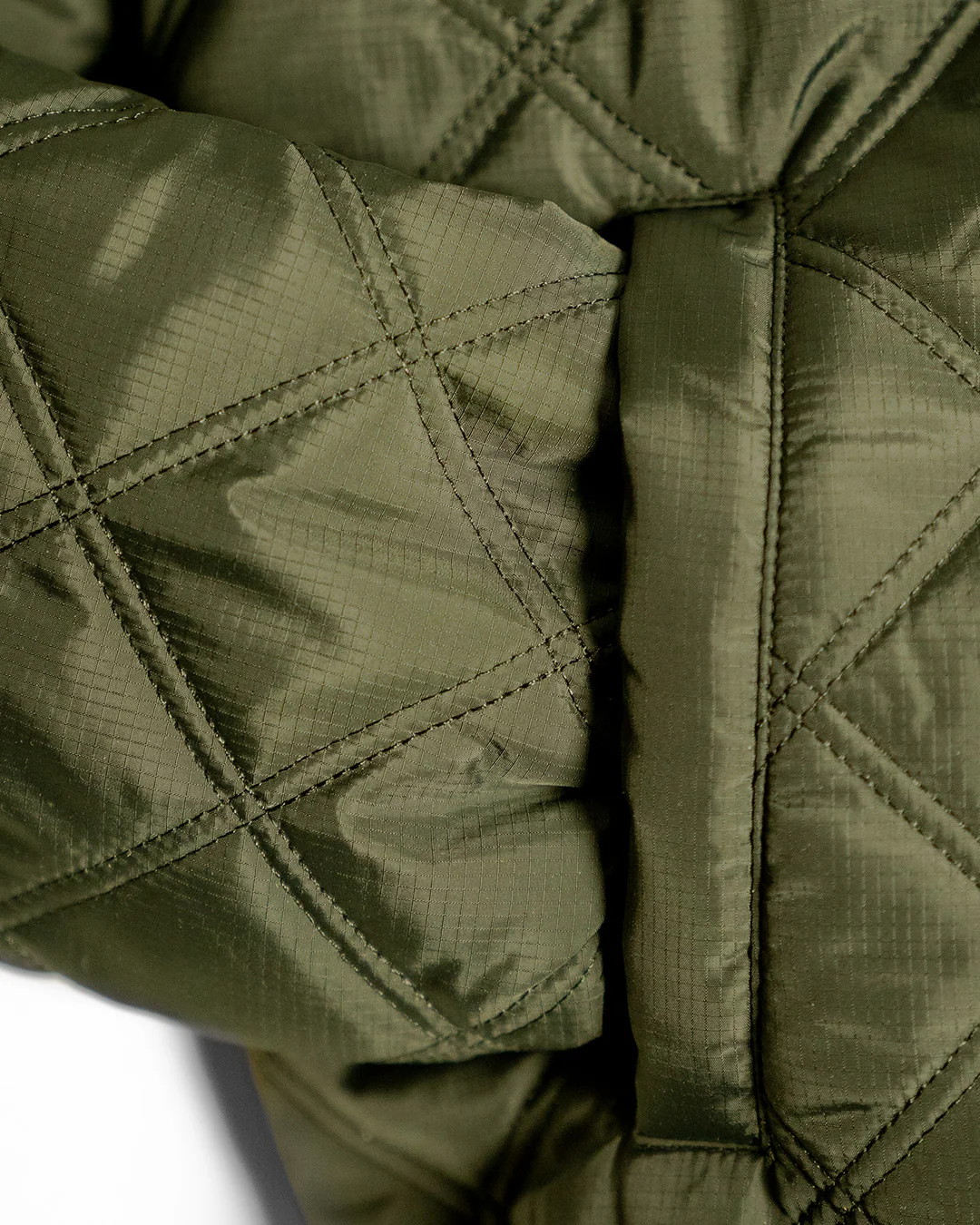 BOMBER JACKET - OLIVE - Image 10