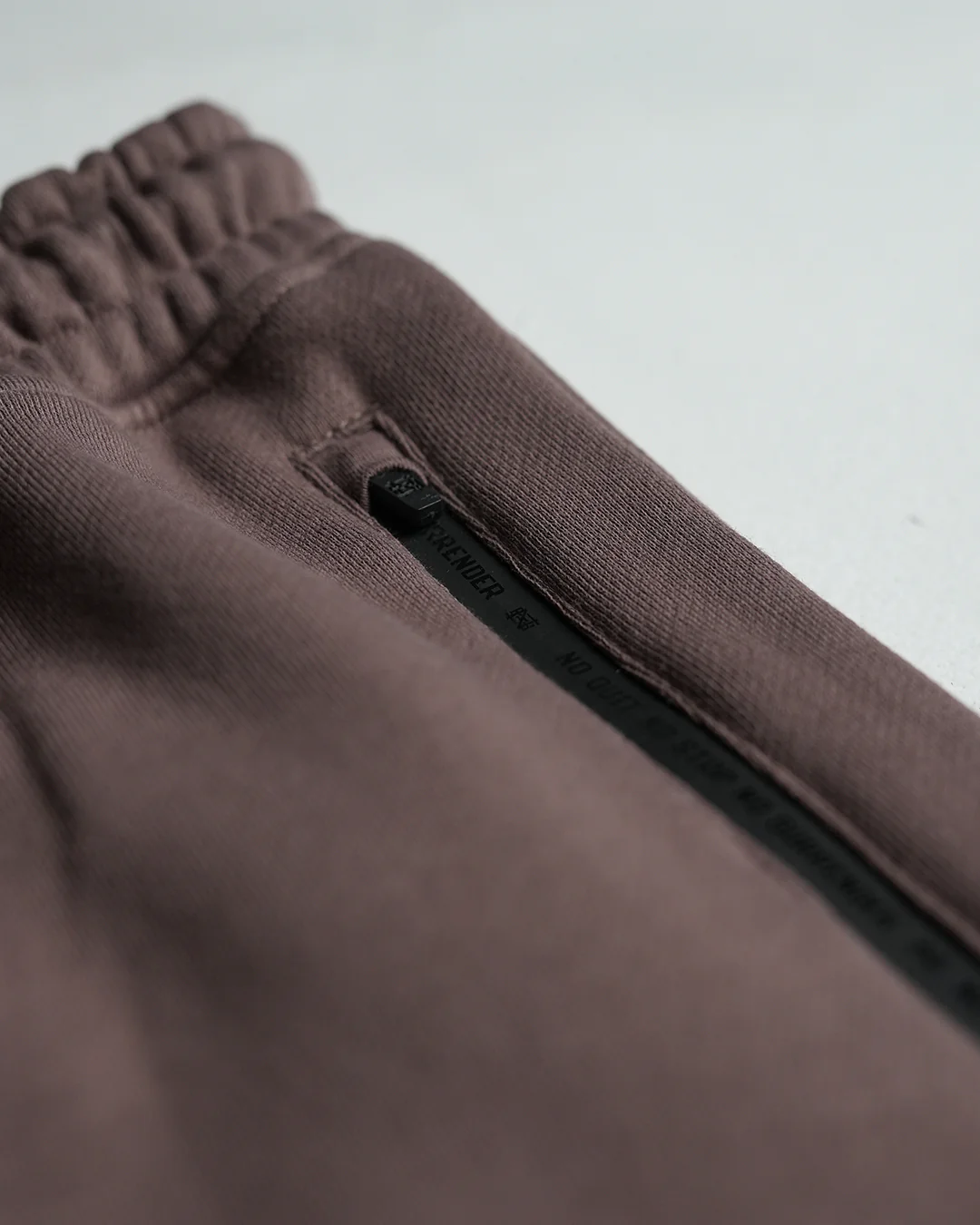 EMBOSSED FITTED JOGGERS-EARTH - Image 5