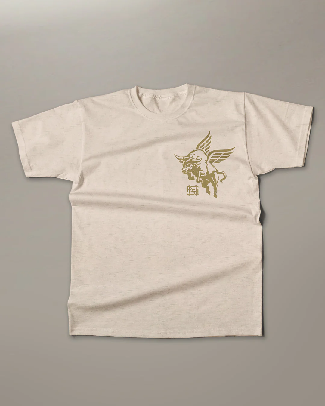 FLYING BULL TEE (CREAM) - Image 5