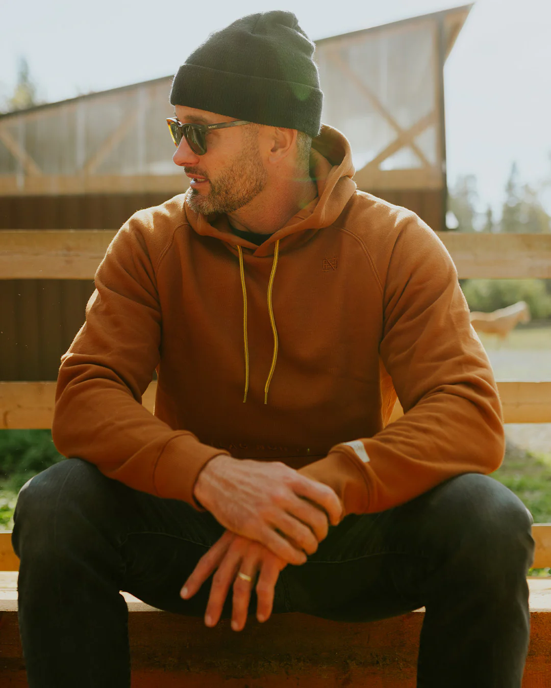 FOREVER HOODIE - RUST - Image 6