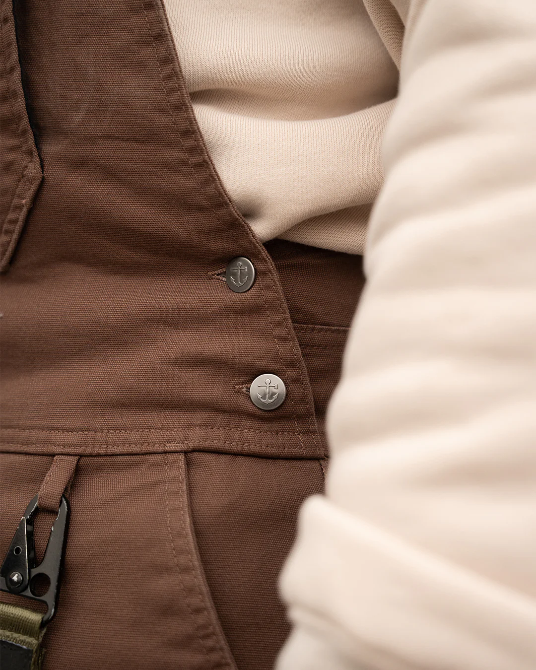 FOREVER OVERALLS - CHOCOLATE - Image 4