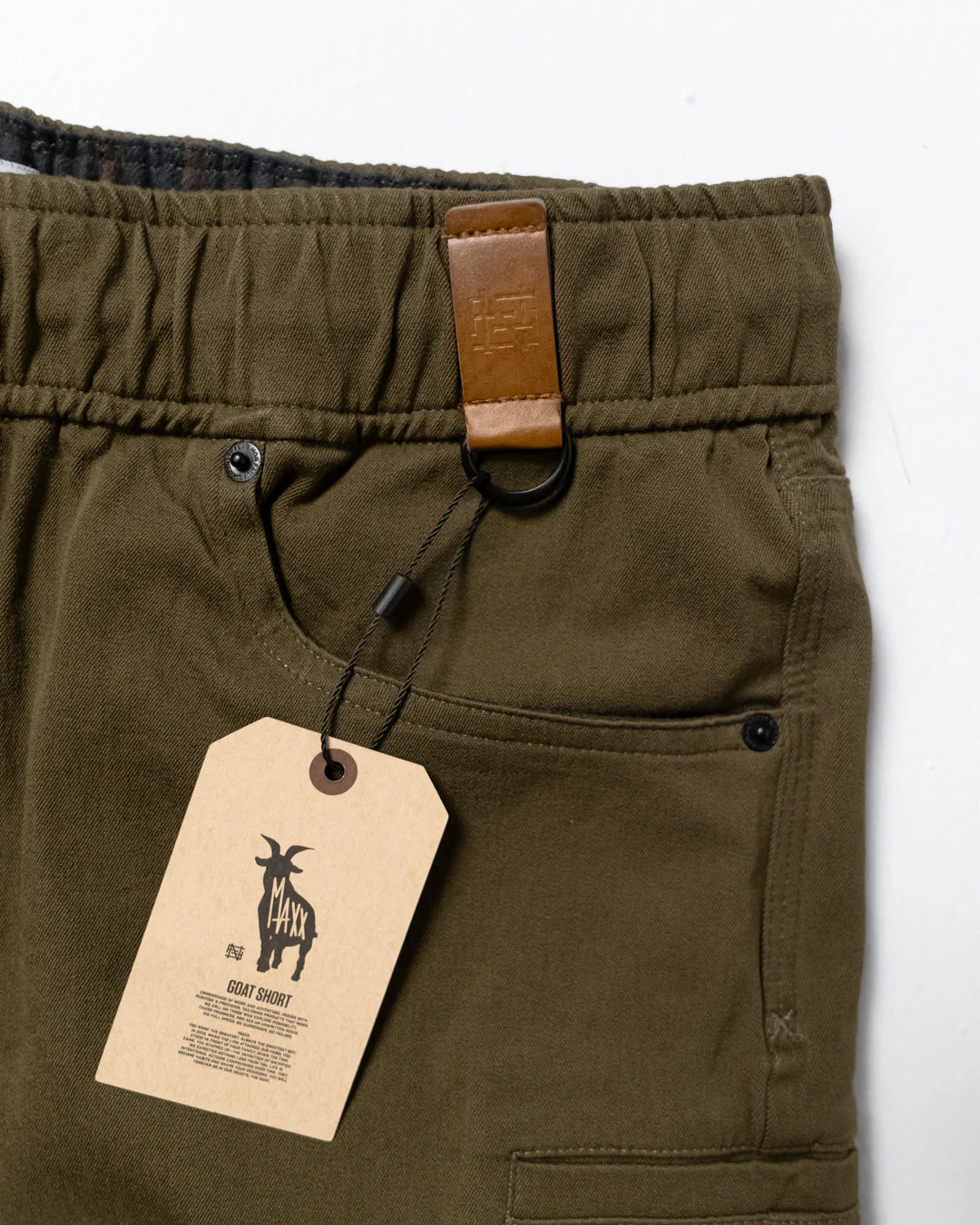 GOAT SHORTS - OLIVE - Image 6