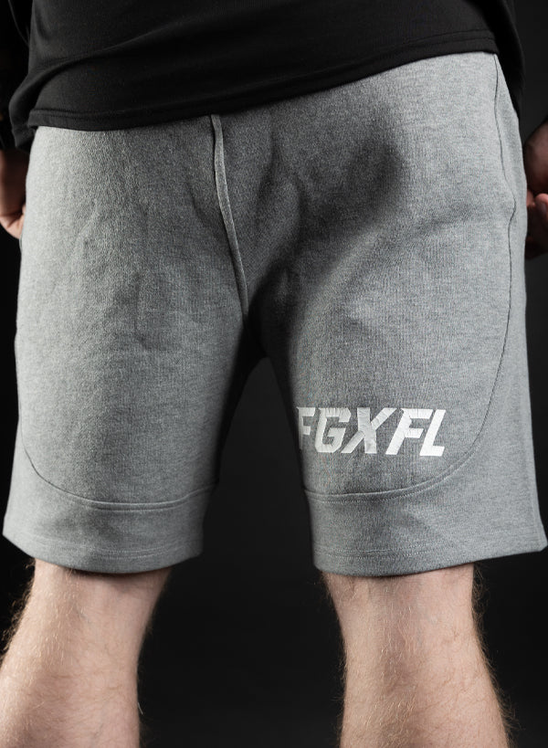 KNOCKOUT SWEATSHORTS - GREY - Image 5