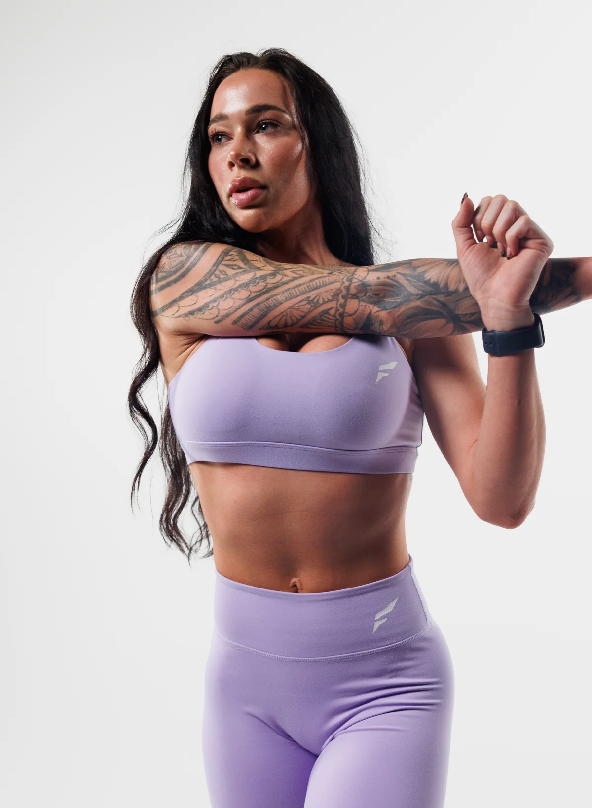 LONGLINE ESSENTIAL BRA - DIGITAL HAZE - Image 6
