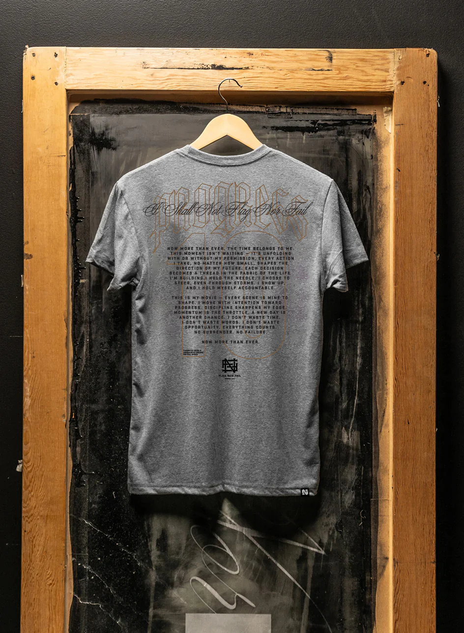 MANTRA TEE - GREY - Image 3