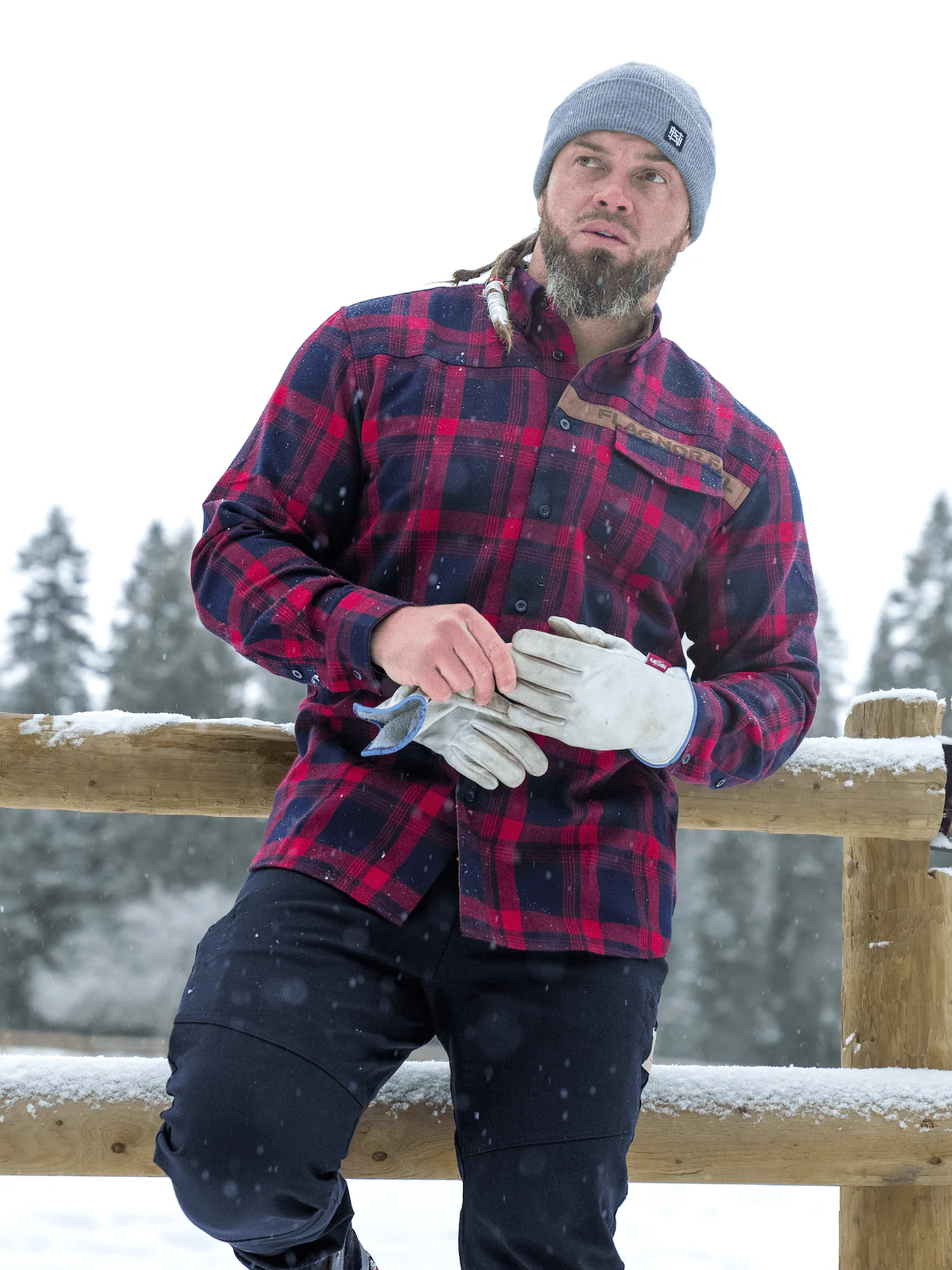 MEN'S FOREVER FLANNEL - BLOODSTONE - Image 3