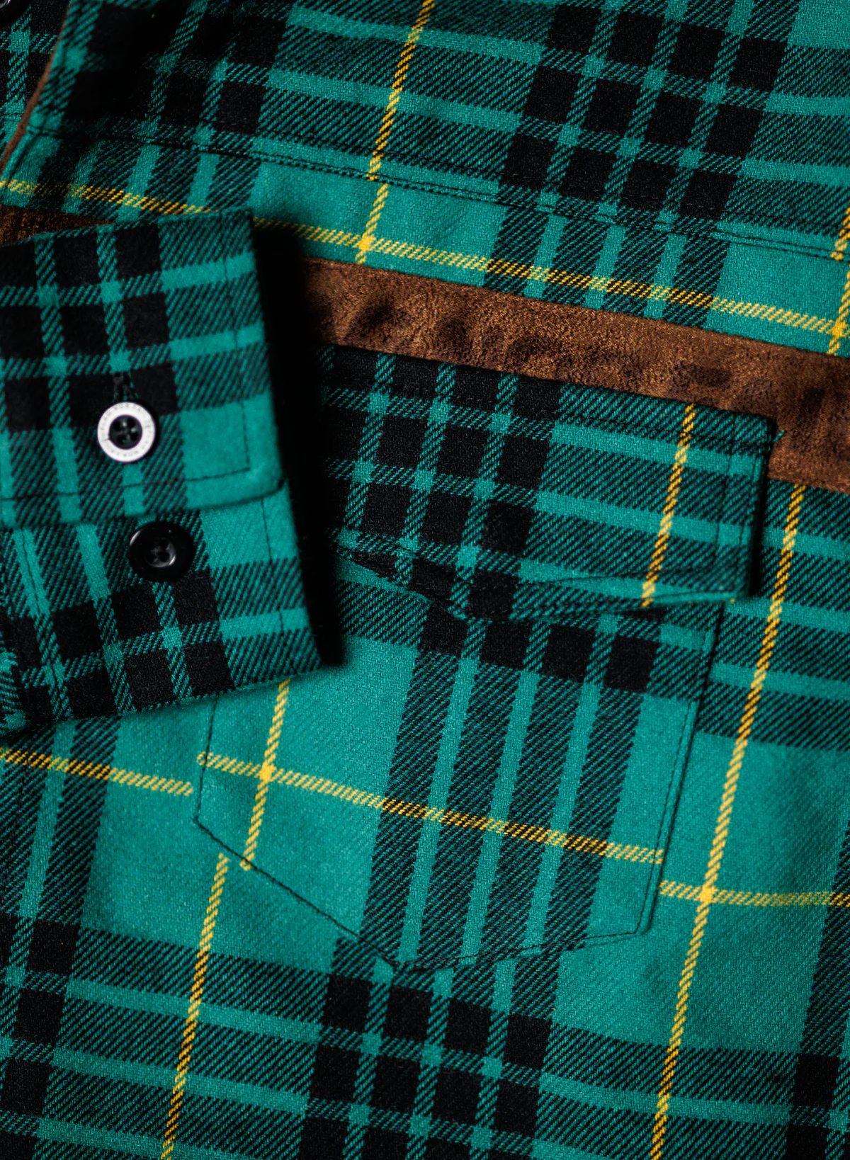 MEN'S FOREVER FLANNEL - GREEN - Image 9