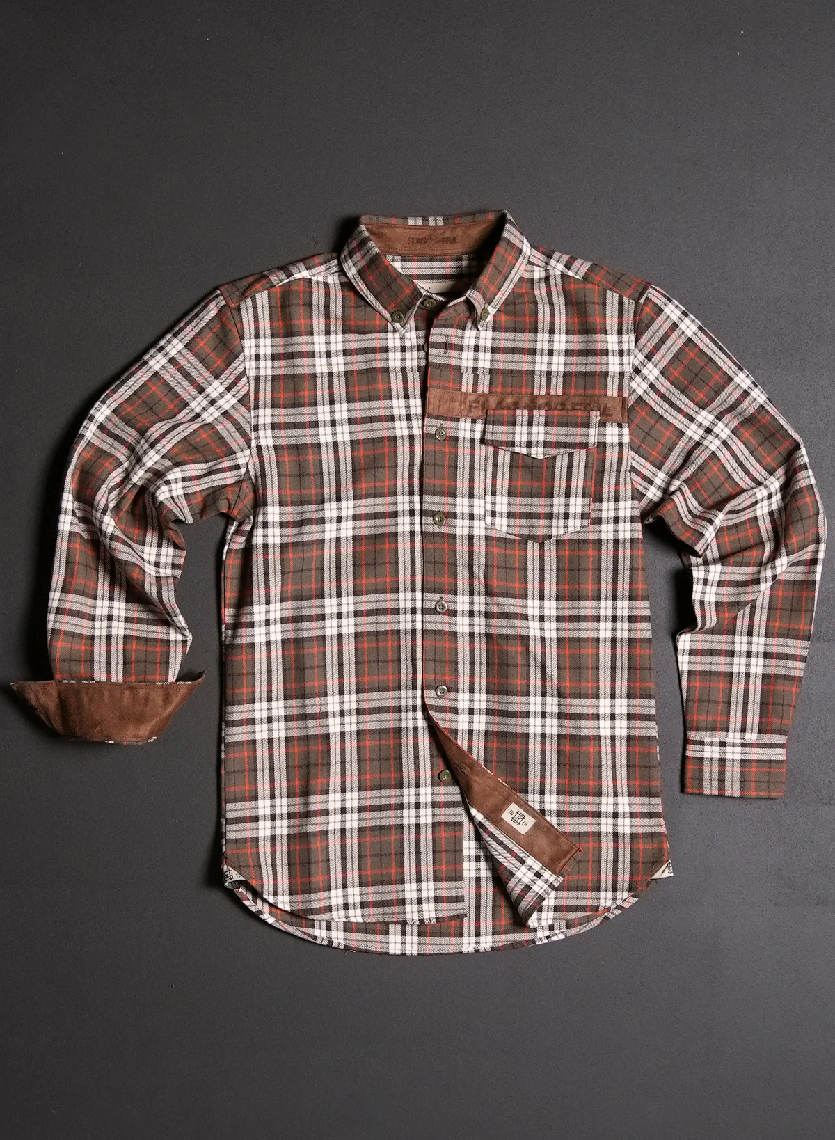 MEN'S FOREVER FLANNEL - ORANGE - Image 3