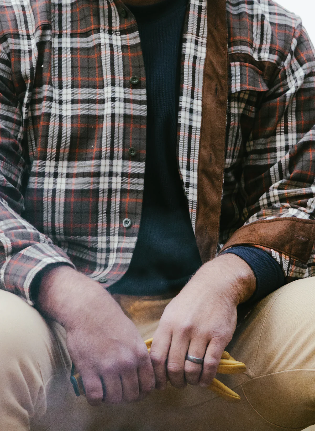 MEN'S FOREVER FLANNEL - ORANGE - Image 5