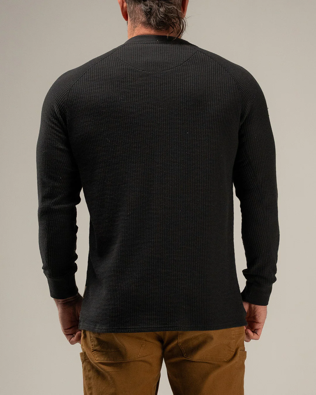 MEN'S FOREVER HEAVYWEIGHT THERMAL - BLACK - Image 2