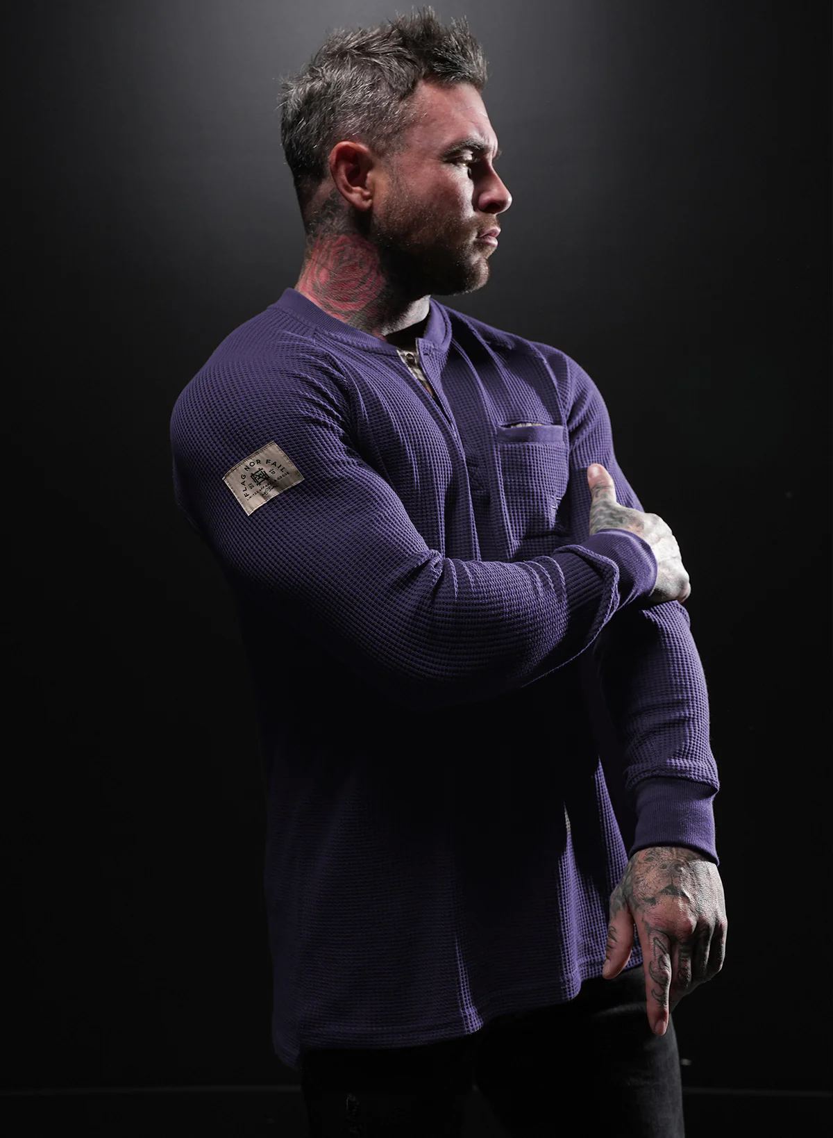 MEN'S FOREVER HEAVYWEIGHT THERMAL - NAVY - Image 3