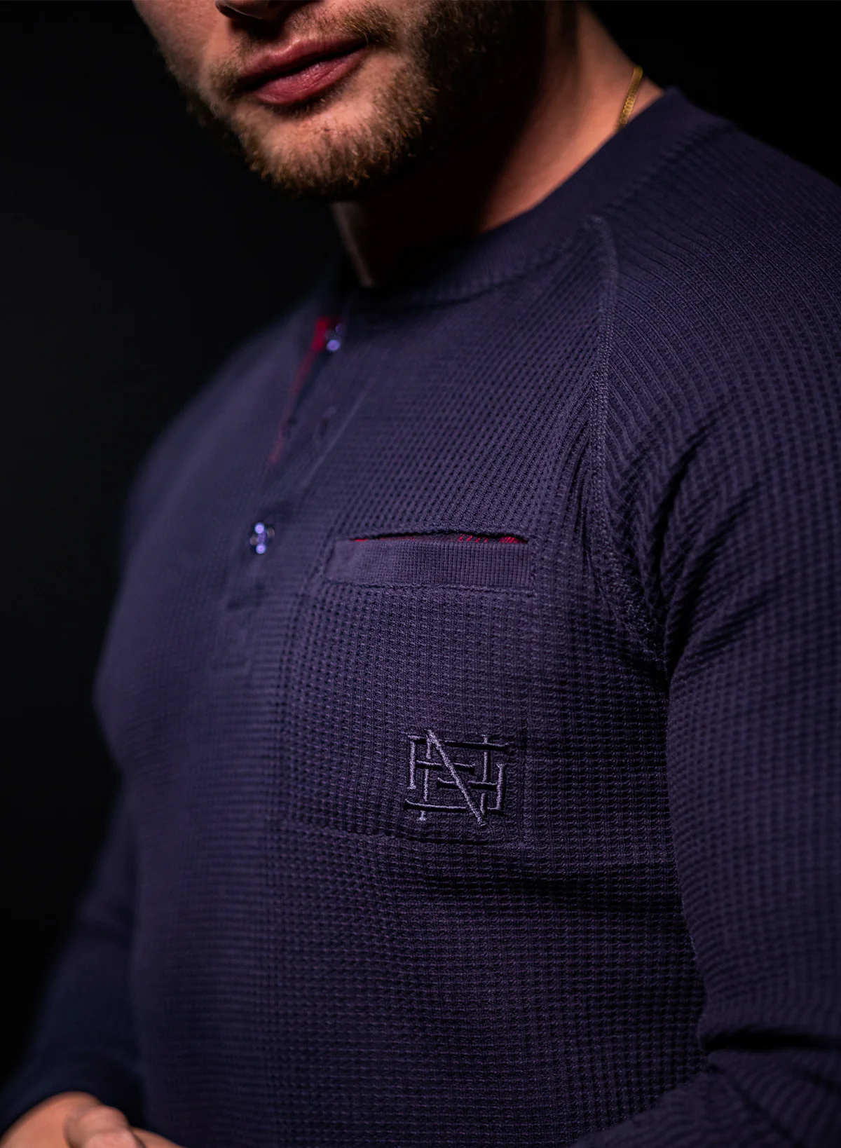 MEN'S FOREVER HEAVYWEIGHT THERMAL - NAVY - Image 5