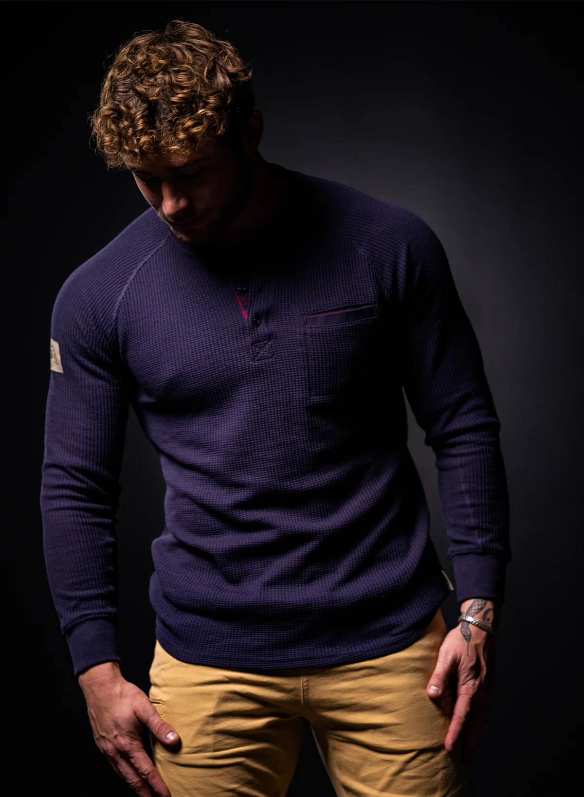 MEN'S FOREVER HEAVYWEIGHT THERMAL - NAVY - Image 6