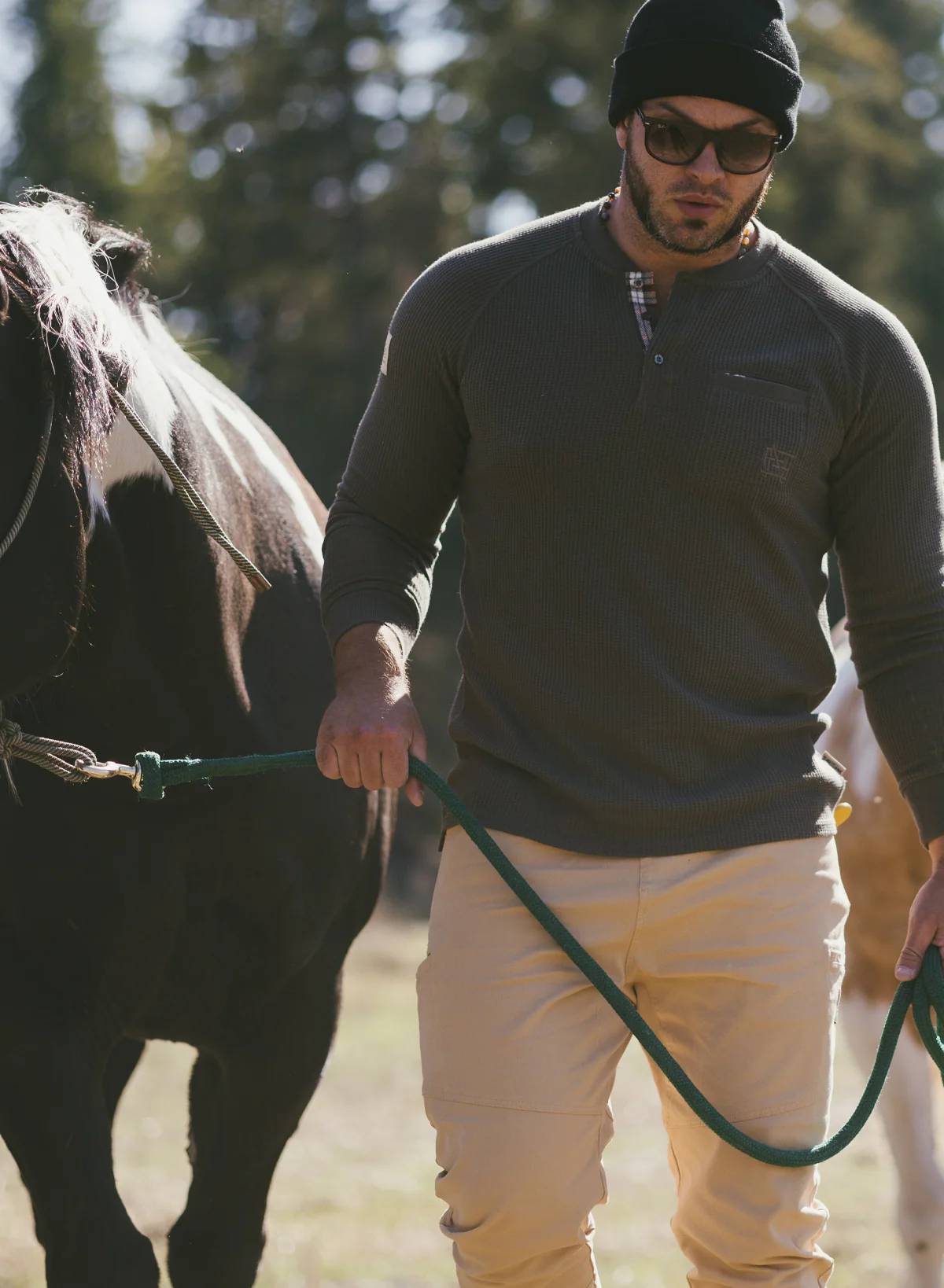 MEN'S FOREVER HEAVYWEIGHT THERMAL - OLIVE - Image 2