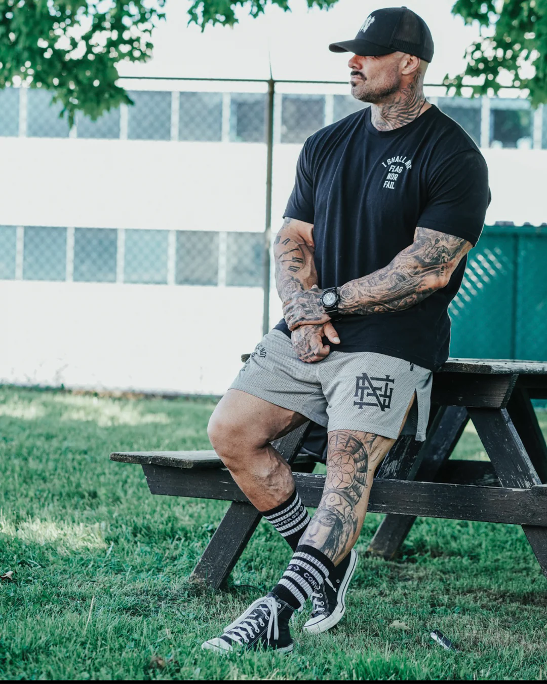 MENS MOMENTUM MESH SHORTS - GREY - Image 2