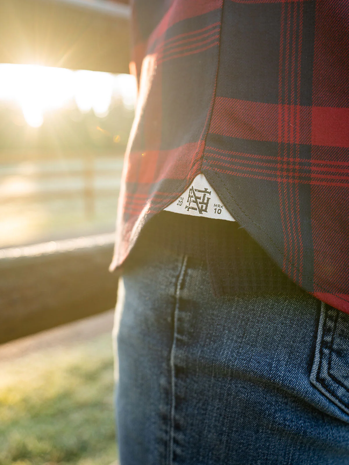 MIDWEIGHT FOREVER FLANNEL - RED - Image 6