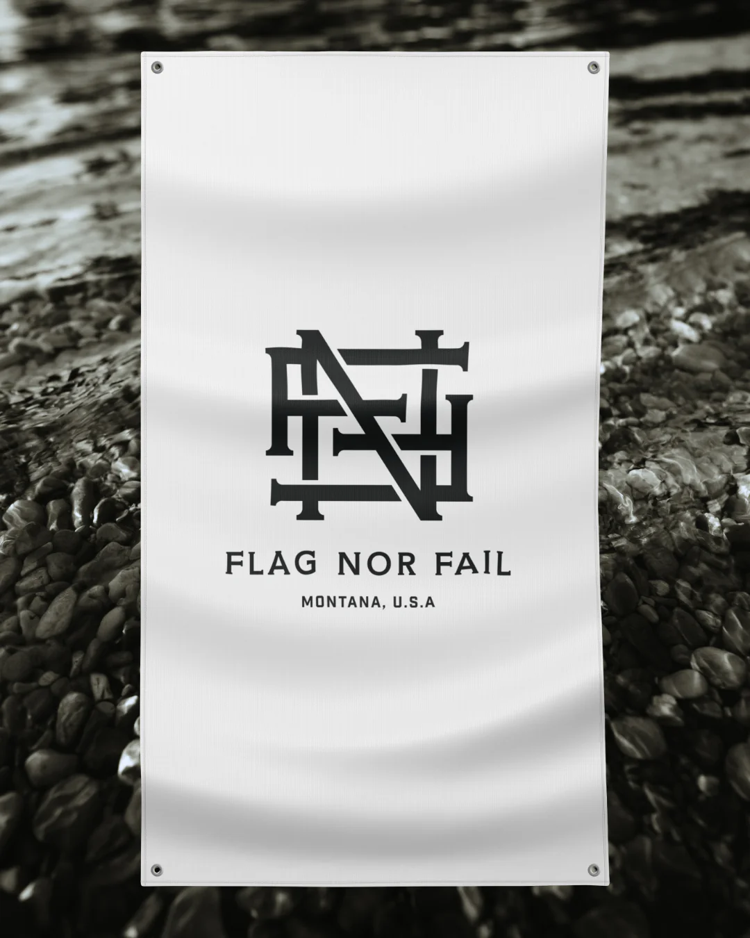 MONOGRAM FLAG