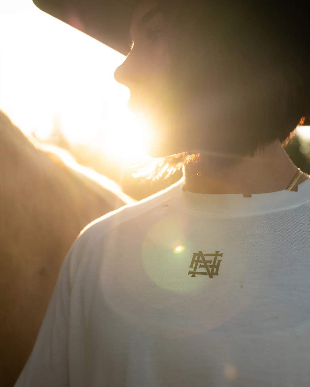 MOTO CROP TEE - WHITE - Image 4