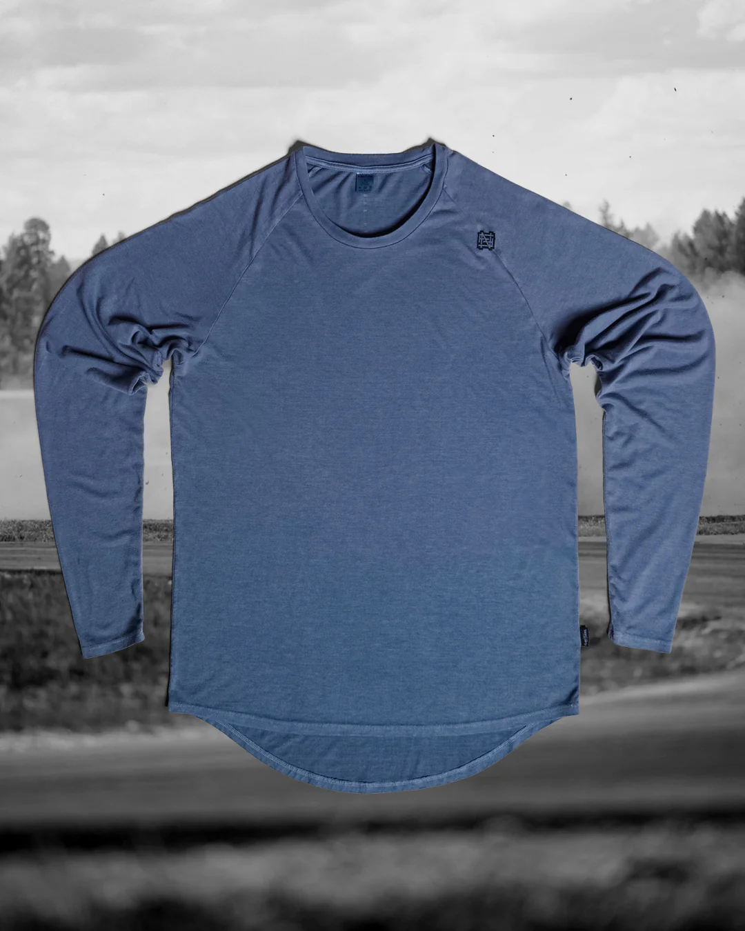 MOTO LONG SLEEVE - BLUE - Image 3