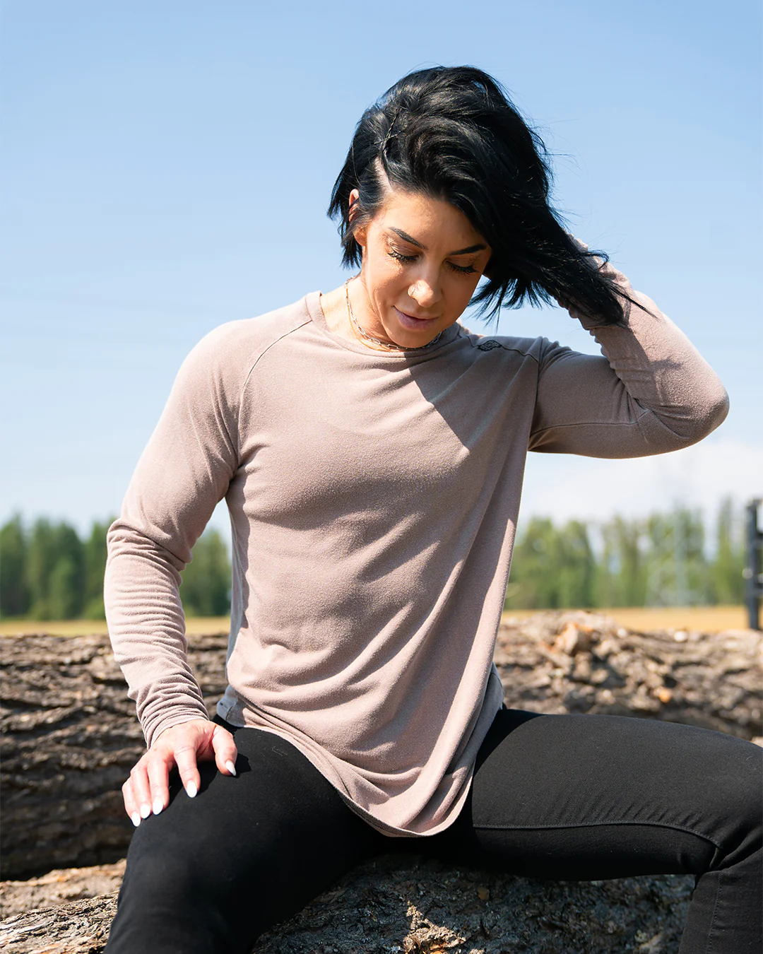 MOTO LONG SLEEVE - BLUE - Image 5