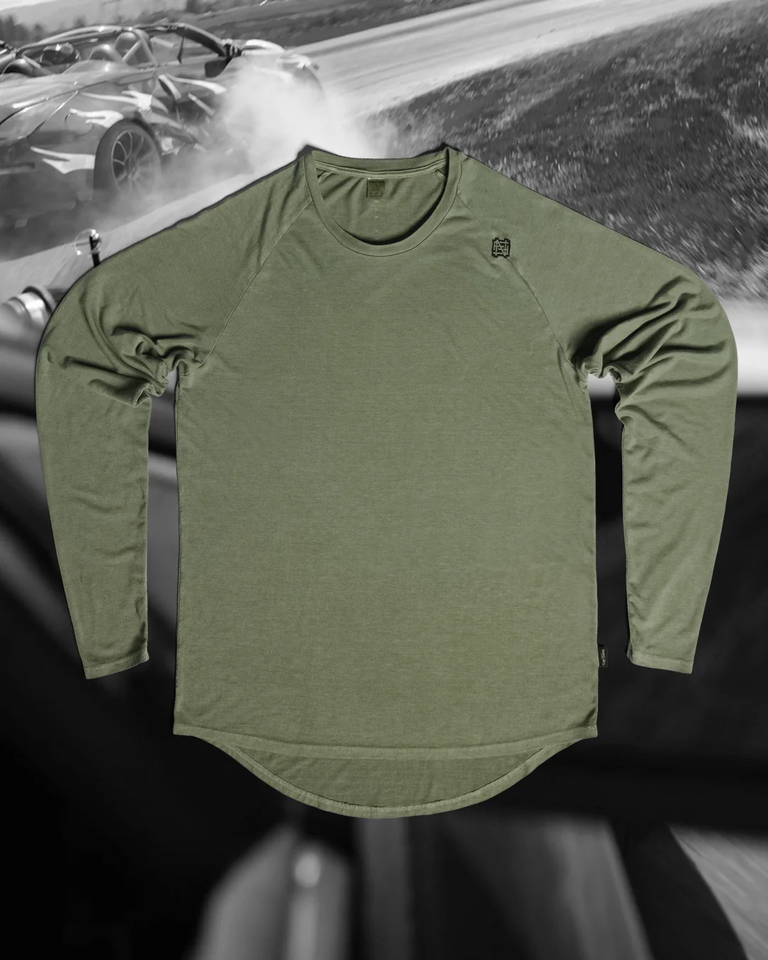 MOTO LONG SLEEVE - OLIVE - Image 3