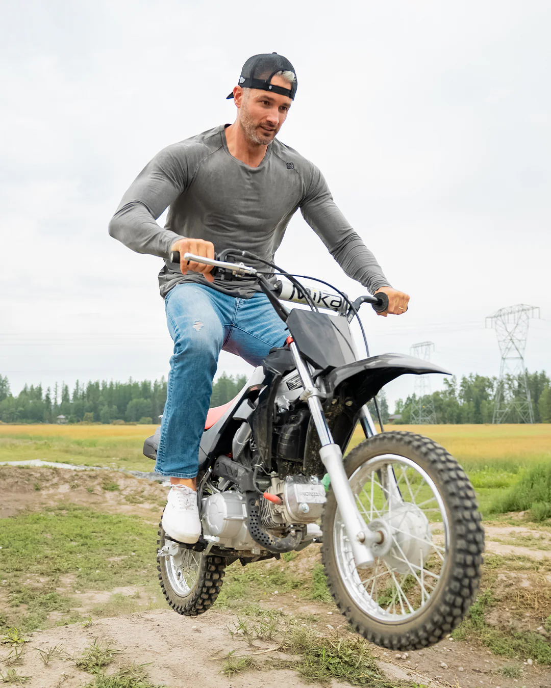 MOTO LONG SLEEVE - BLACK - Image 7