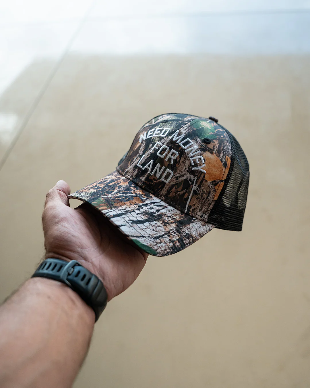 NMFL TRUCKER HAT - CAMO - Image 2