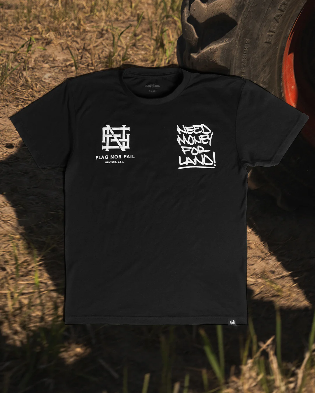 NEED MONEY FOR LAND SCRIPT TEE - BLACK - Image 6