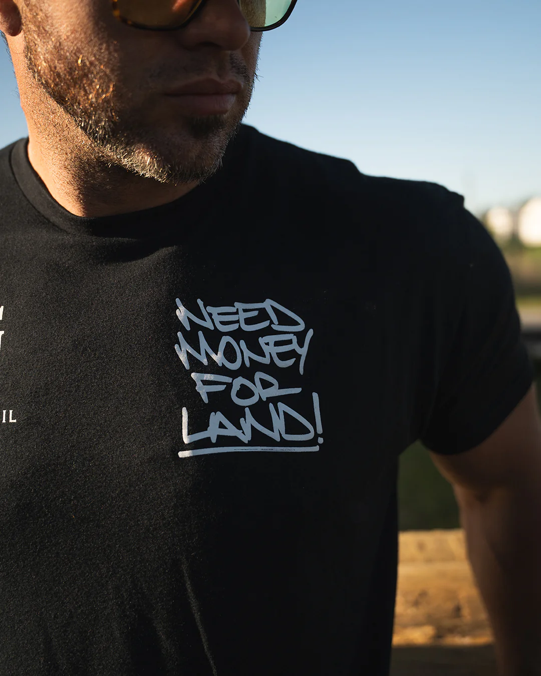 NEED MONEY FOR LAND SCRIPT TEE - BLACK - Image 8