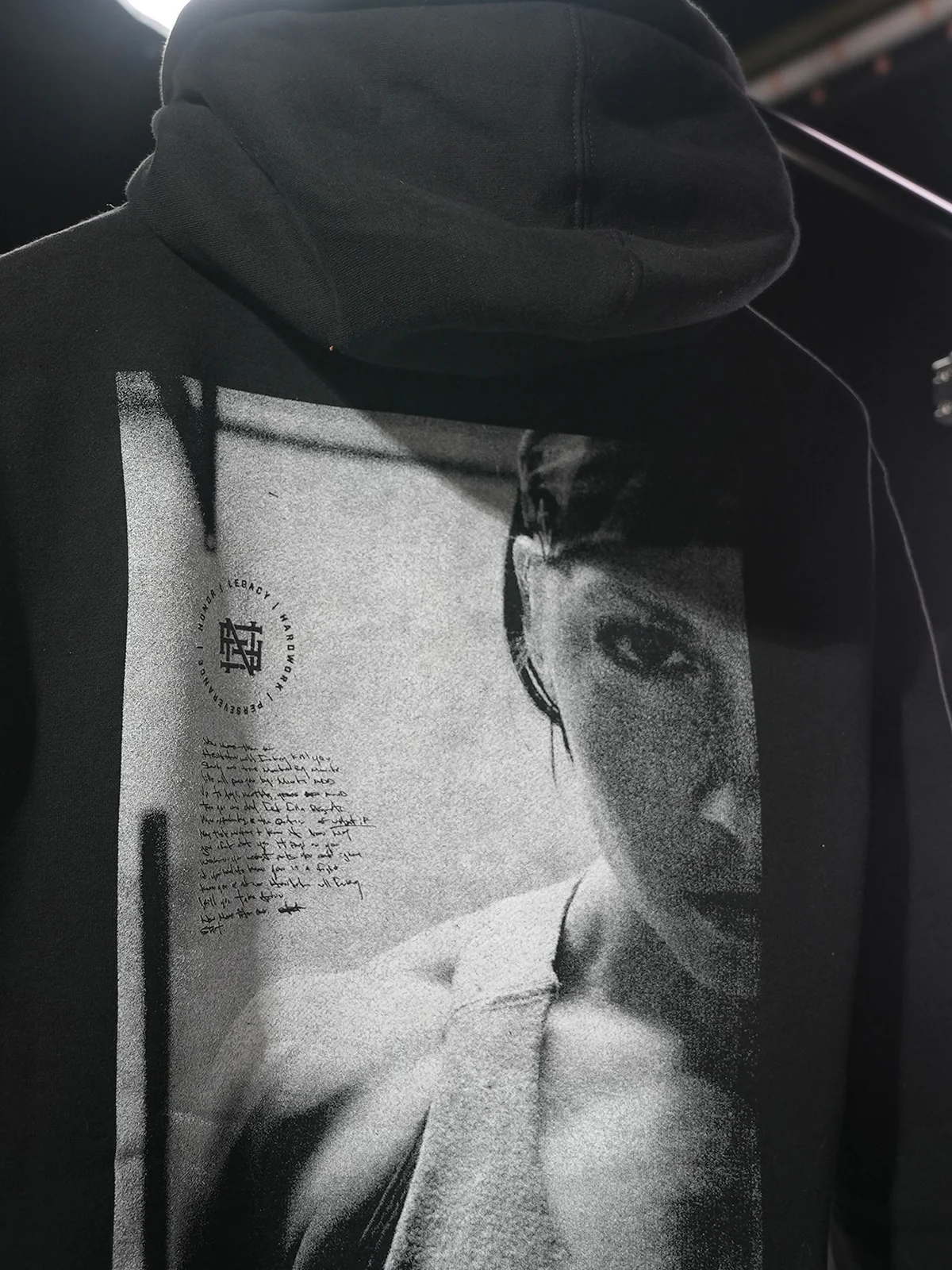 NOW MORE THAN EVER HOODIE - BLACK - Image 4