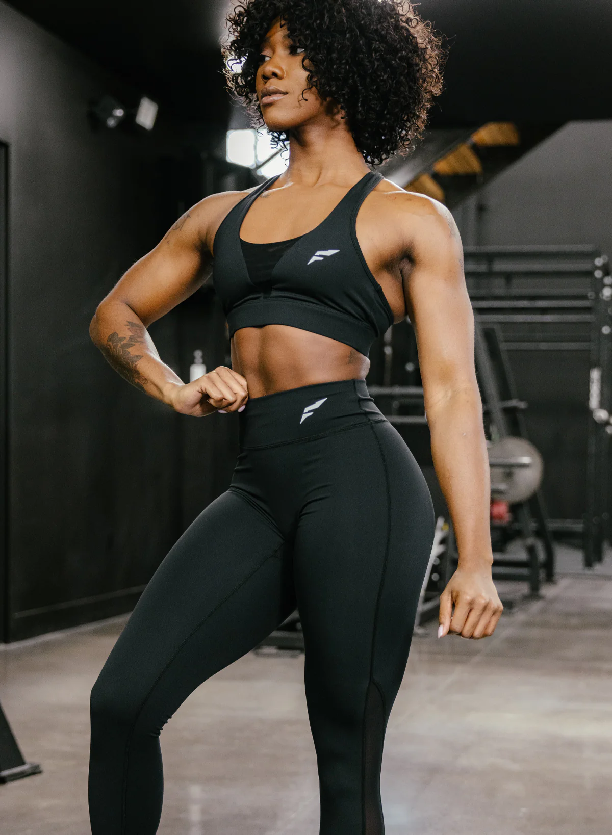 ASCEND MESH BRA - BLACK - Image 6