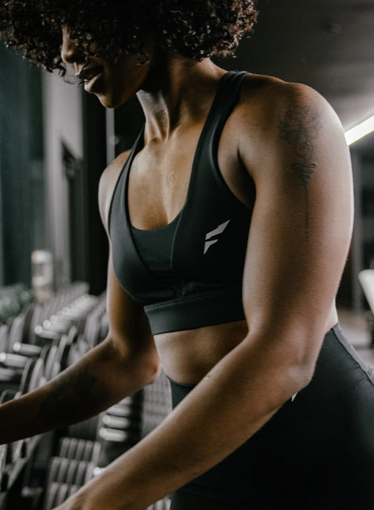 ASCEND MESH BRA - BLACK - Image 8