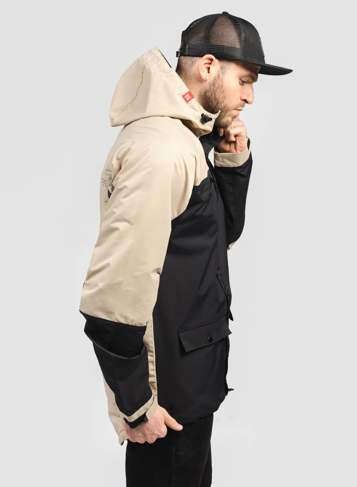 RAIN JACKET - TAN - Image 4