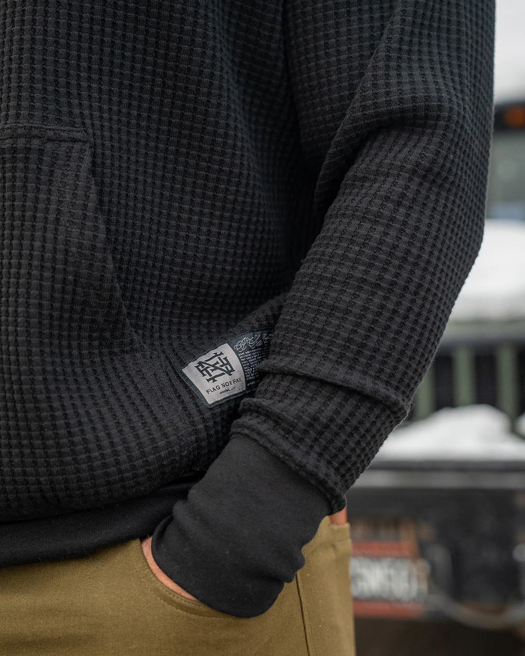WAFFLE HOODIE - Image 5