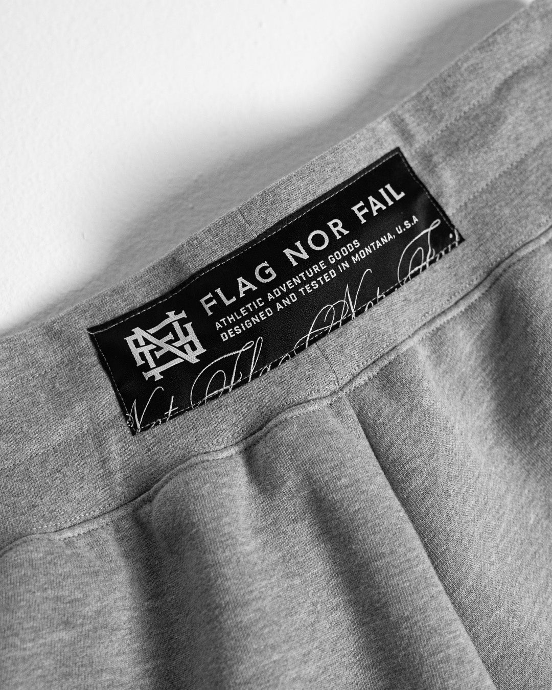 WOMENS OVERSIZED SWEATPANTS - HEATHER GREY - Image 6