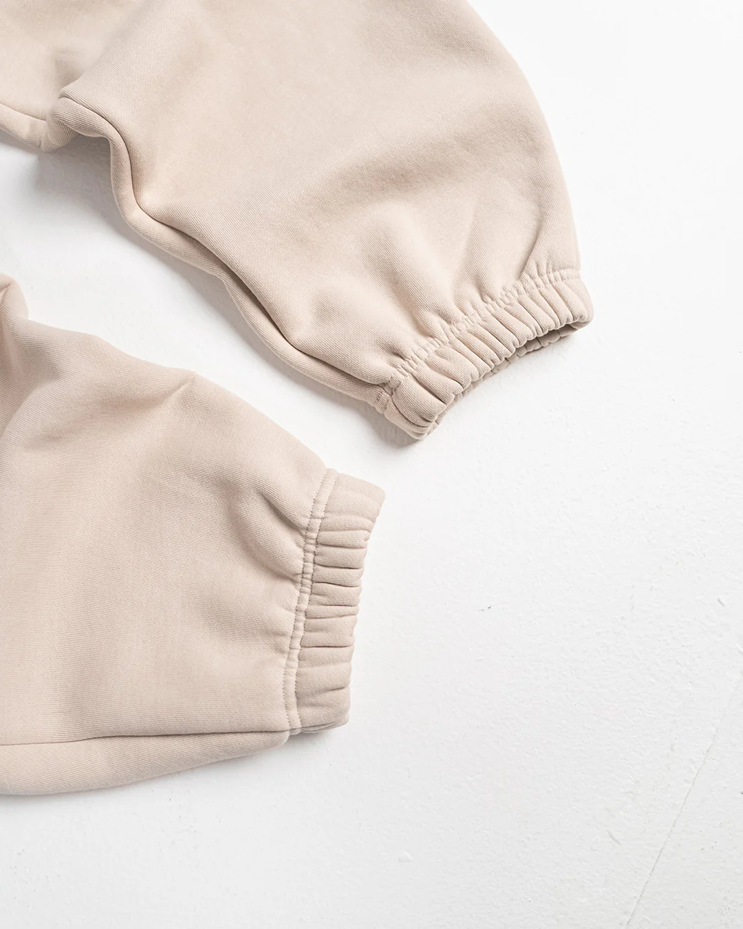 WOMENS OVERSIZED SWEATPANTS - TAN - Image 5