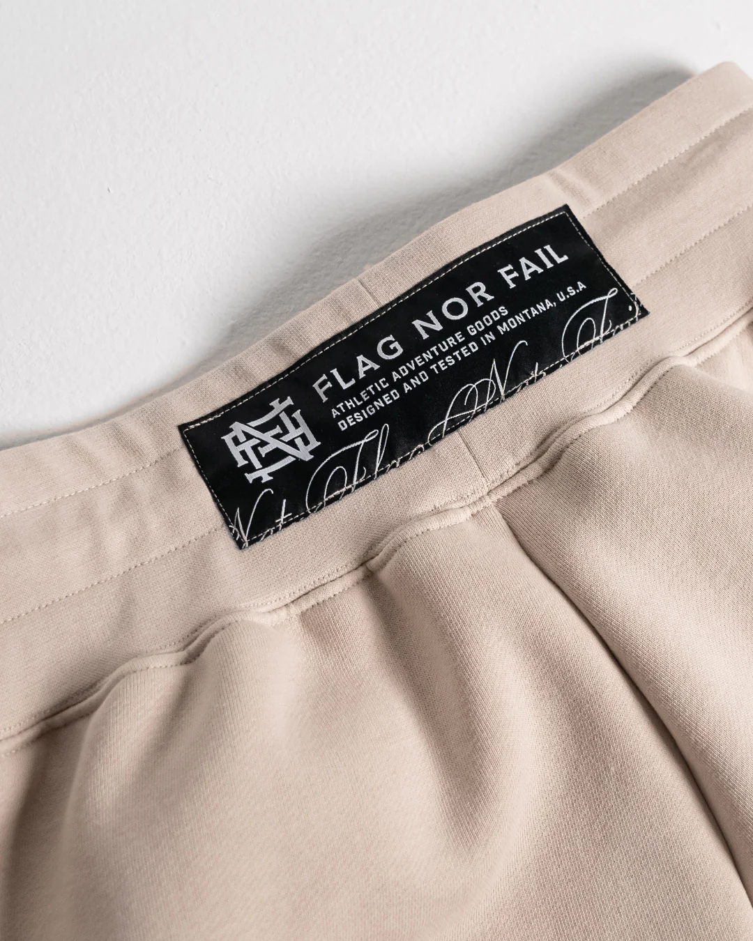 WOMENS OVERSIZED SWEATPANTS - TAN - Image 6