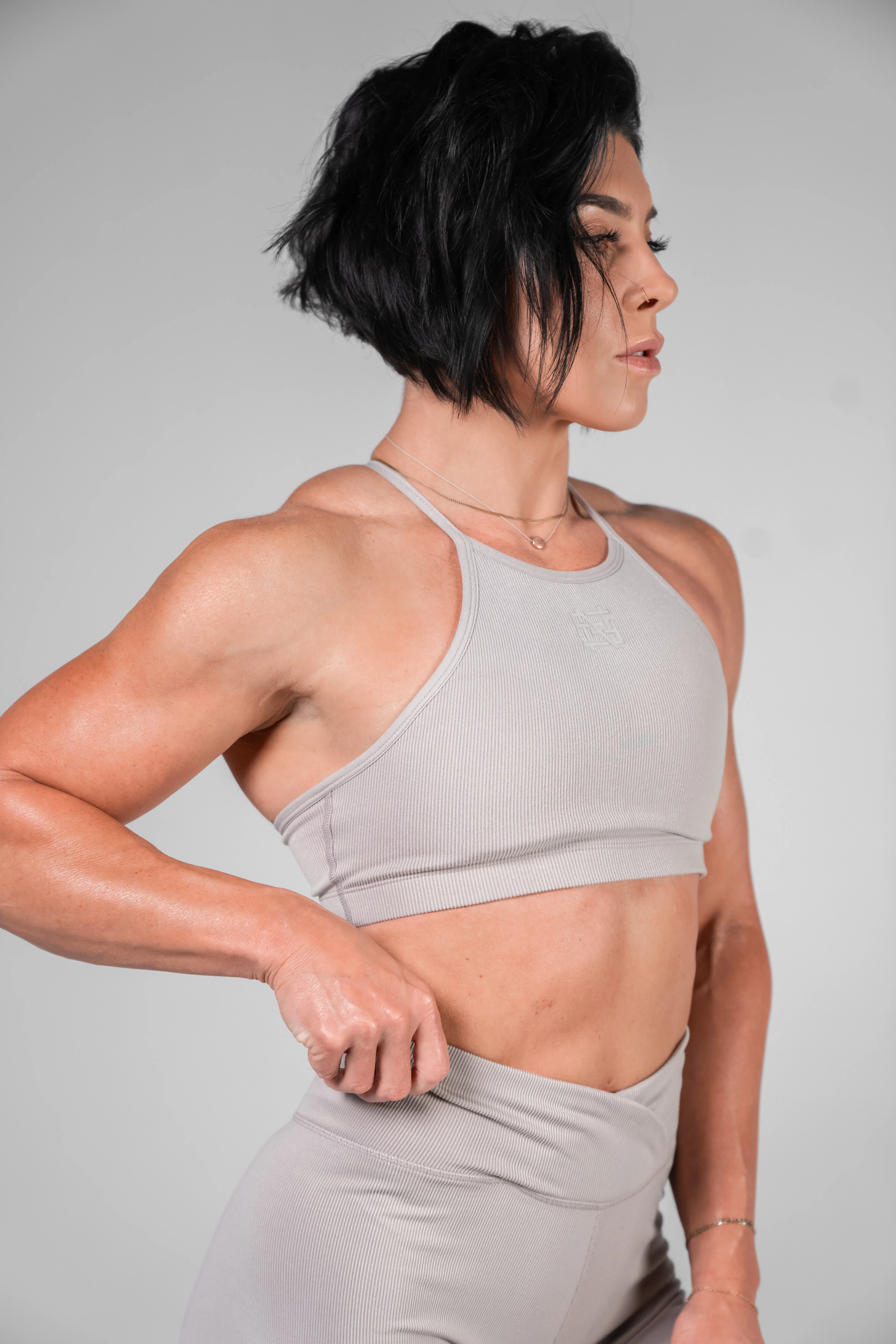 WOMENS RIBBED BUNDLE - GREY - Image 3