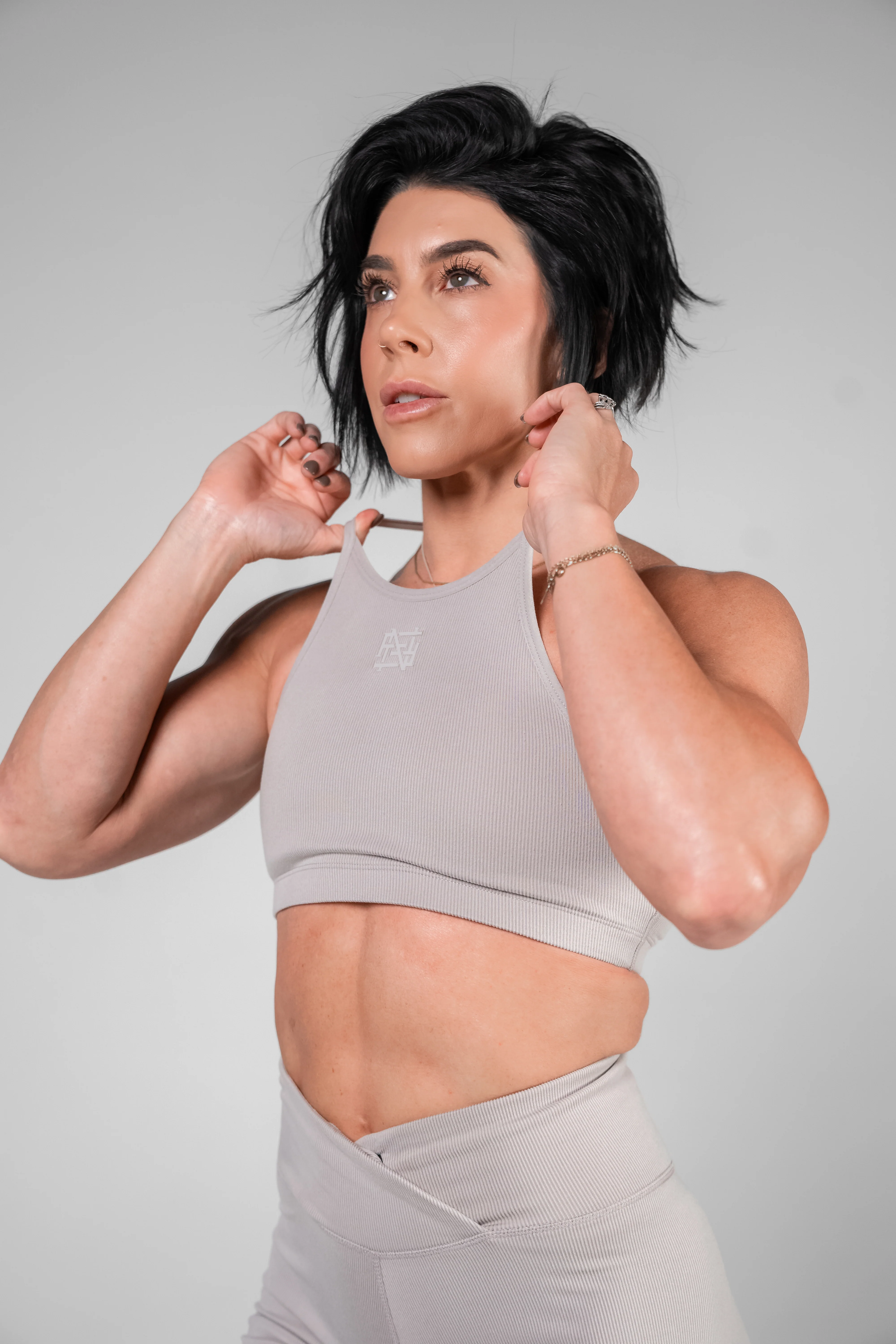 WOMENS RIBBED BUNDLE - GREY - Image 4