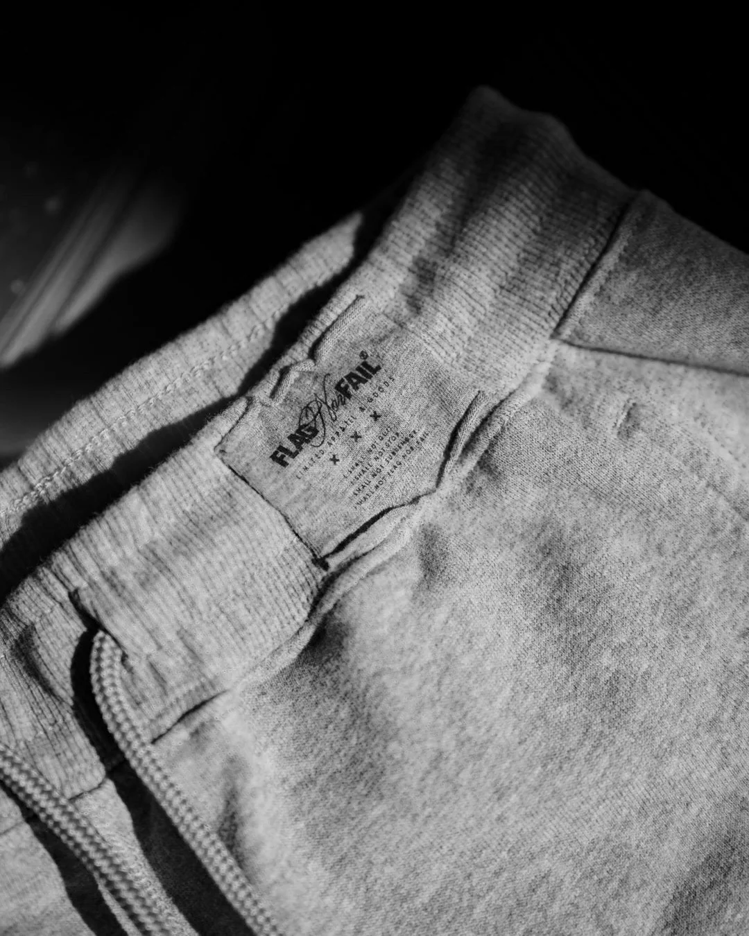 WOMENS TERRY SHORTS- GREY - Image 3