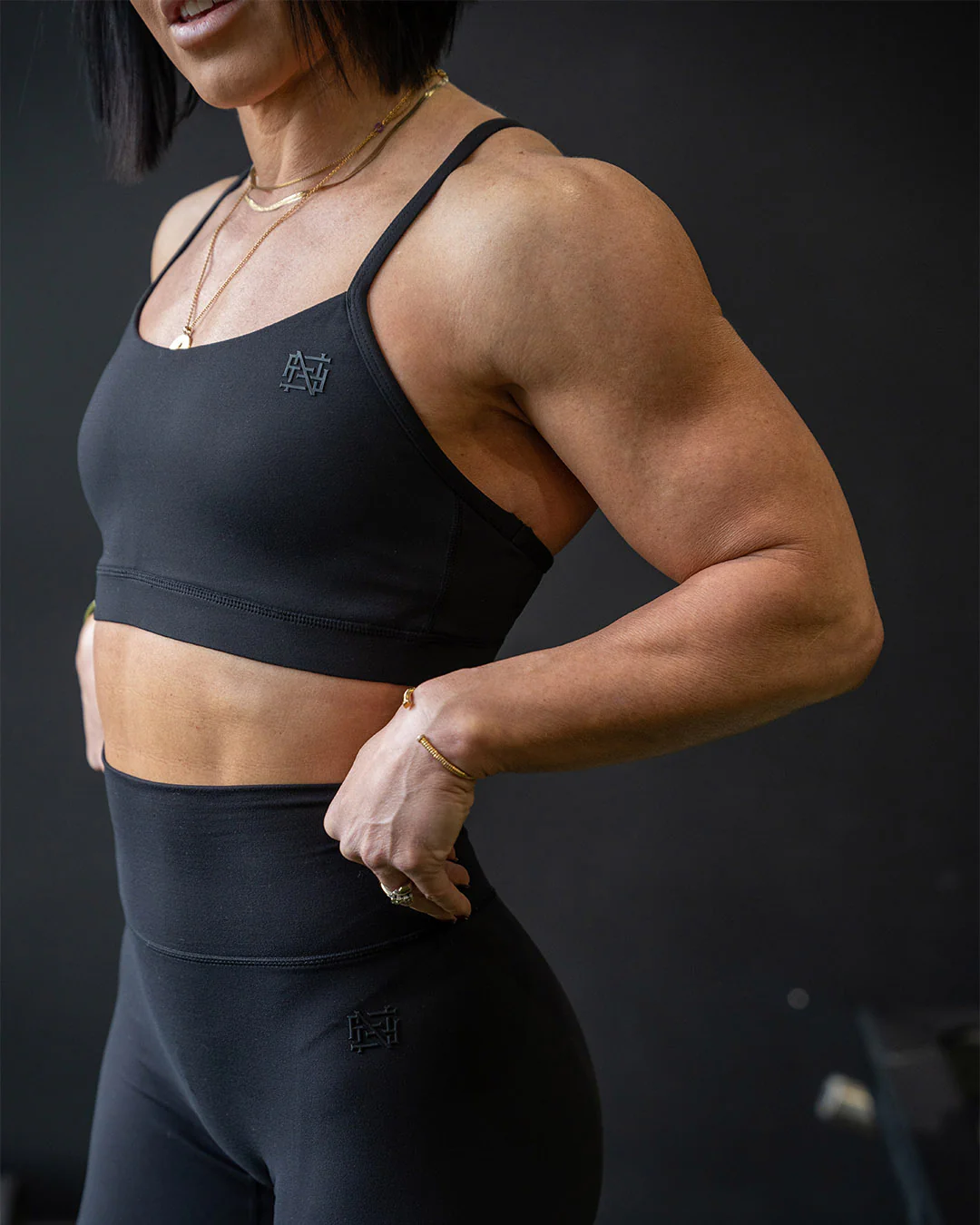 WOMENS LEGGINGS - BLACK - Image 2